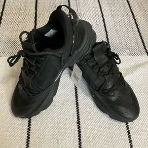 Adidas Originals Ozweego Zip Sneakers Black Unisex M Sz 8.5